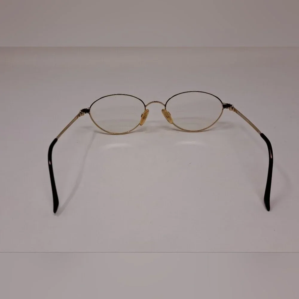 Yves Saint Laurent Women's Glasses Gold Metal Havana Frames 4084 Y119 52-19-130
